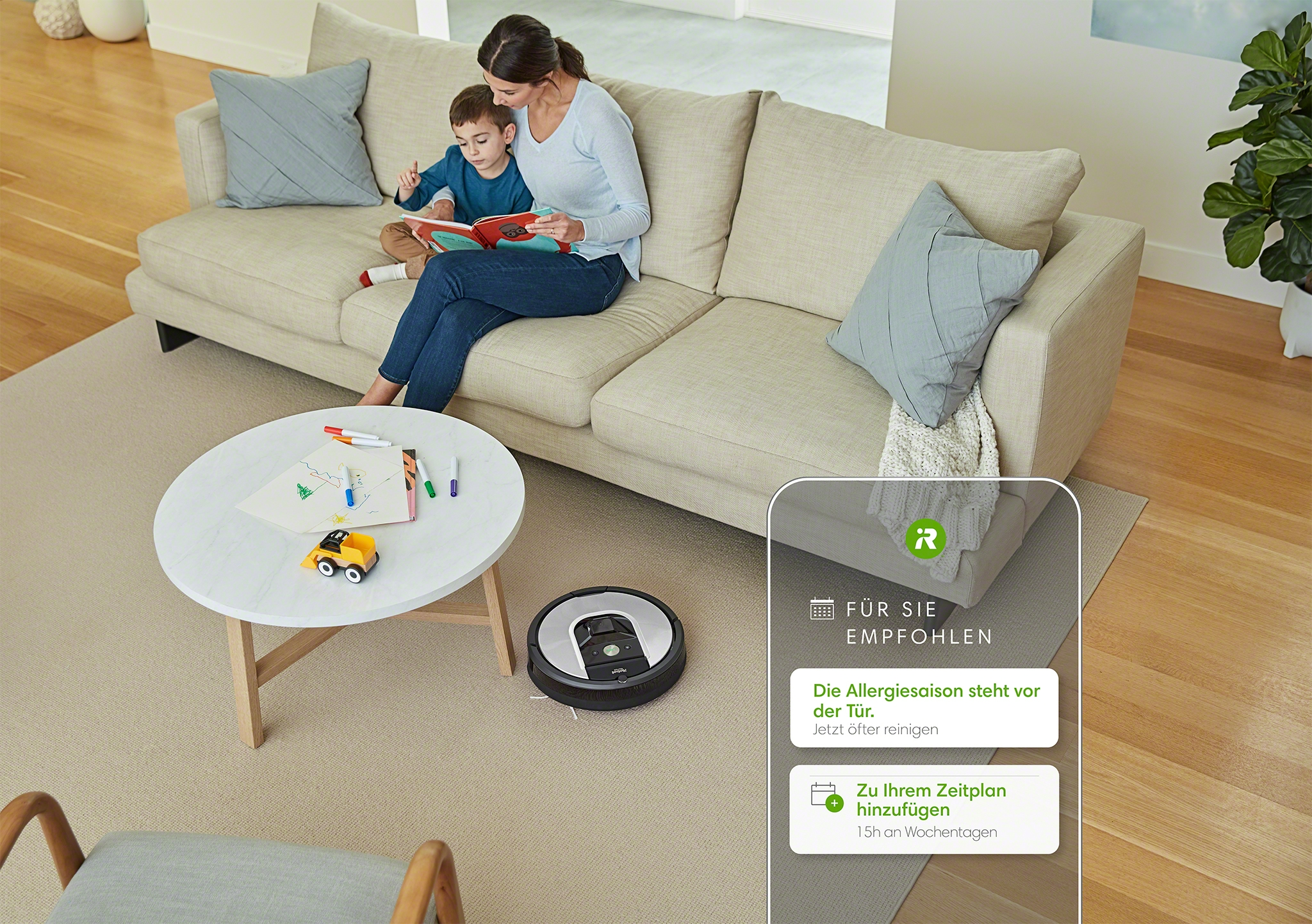 IROBOT Staubsaugroboter Roomba 980 Saugroboter (Schwarz, Laufzeit: 120 Minuten)