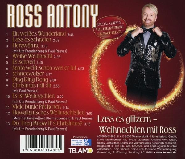 Ross Antony - Lass es mit Ross - (CD) glitzern:Weihnachten