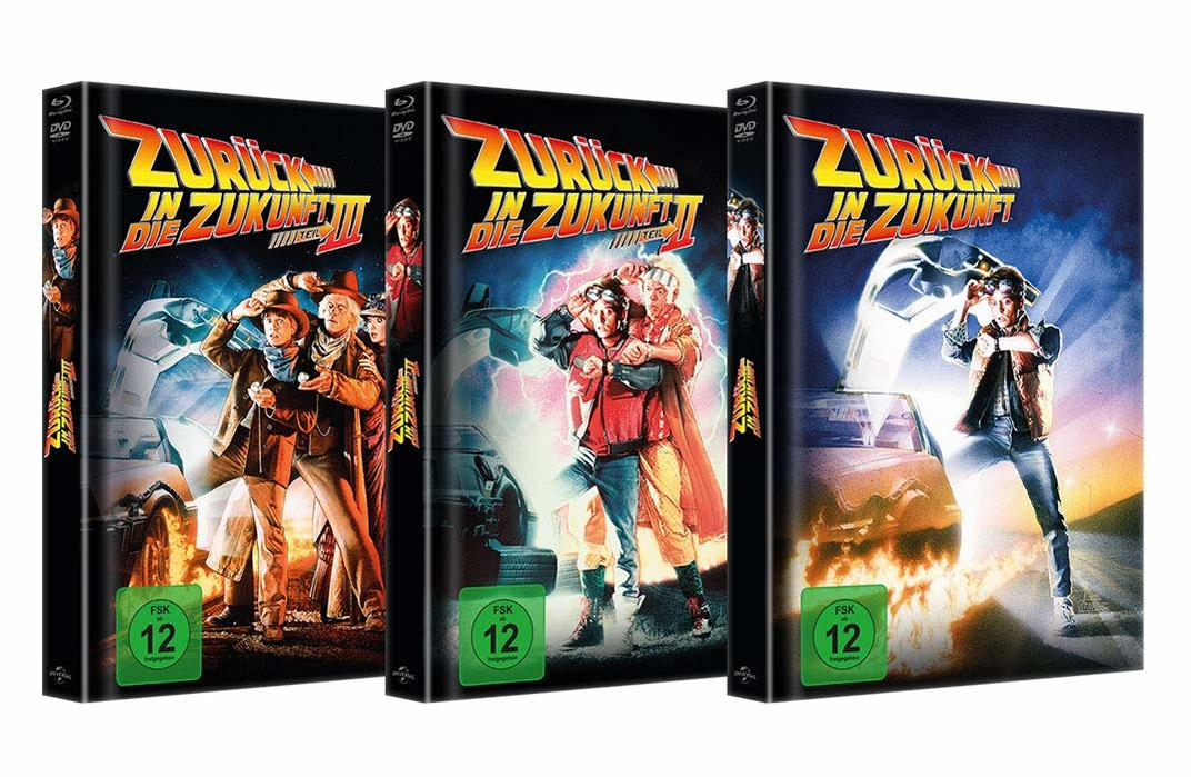 Zurück in die Zukunft - Trilogie (Mediabook) Blu-ray + DVD