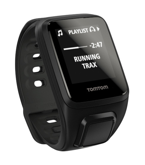 Reloj deportivo - Tom Tom Spark Cardio + Music, Negro, Pequeño