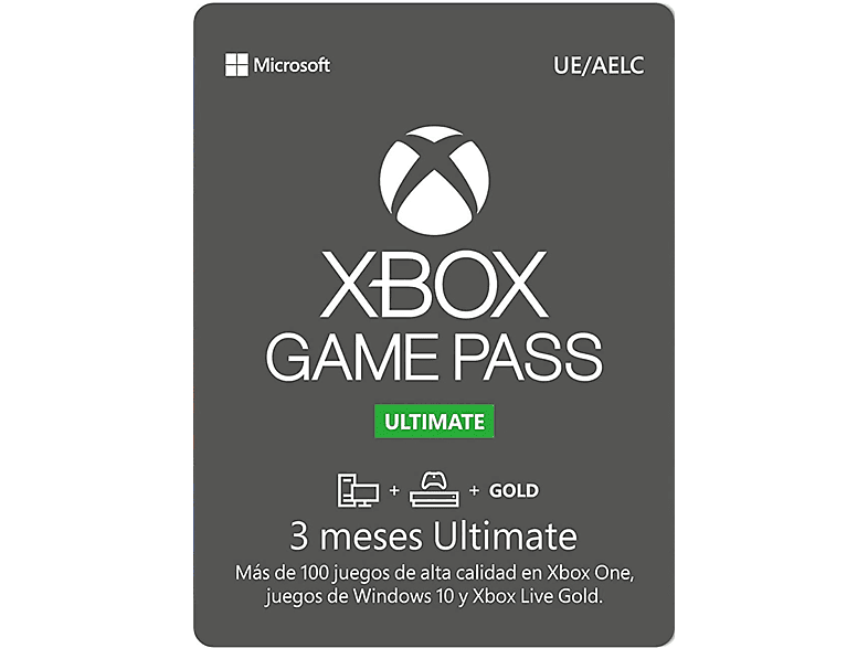 Tarjeta Xbox Gamepass Ultimate Meses Formato F Sico