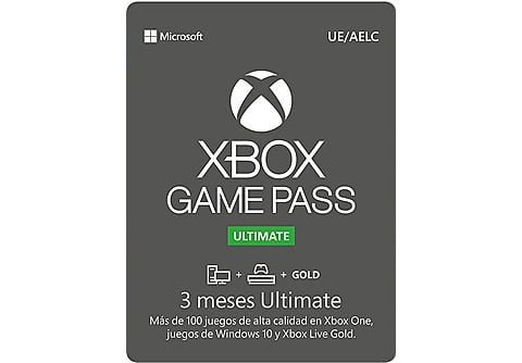 Tarjeta | Xbox Ultimate 3 meses