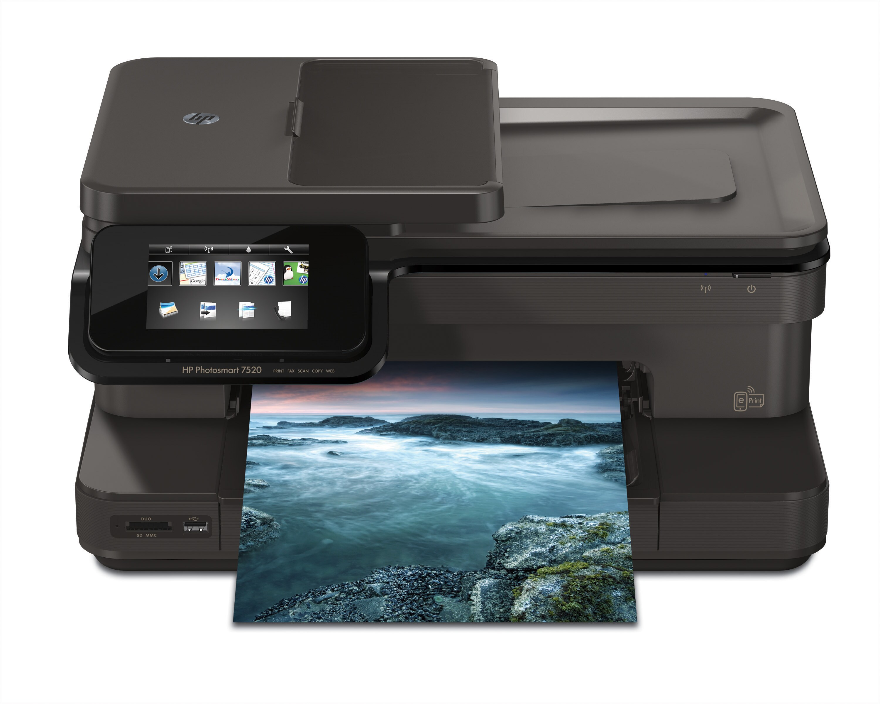 Impresora Multifunción - HP Photosmart 7520 con WiFi e impresión móvil