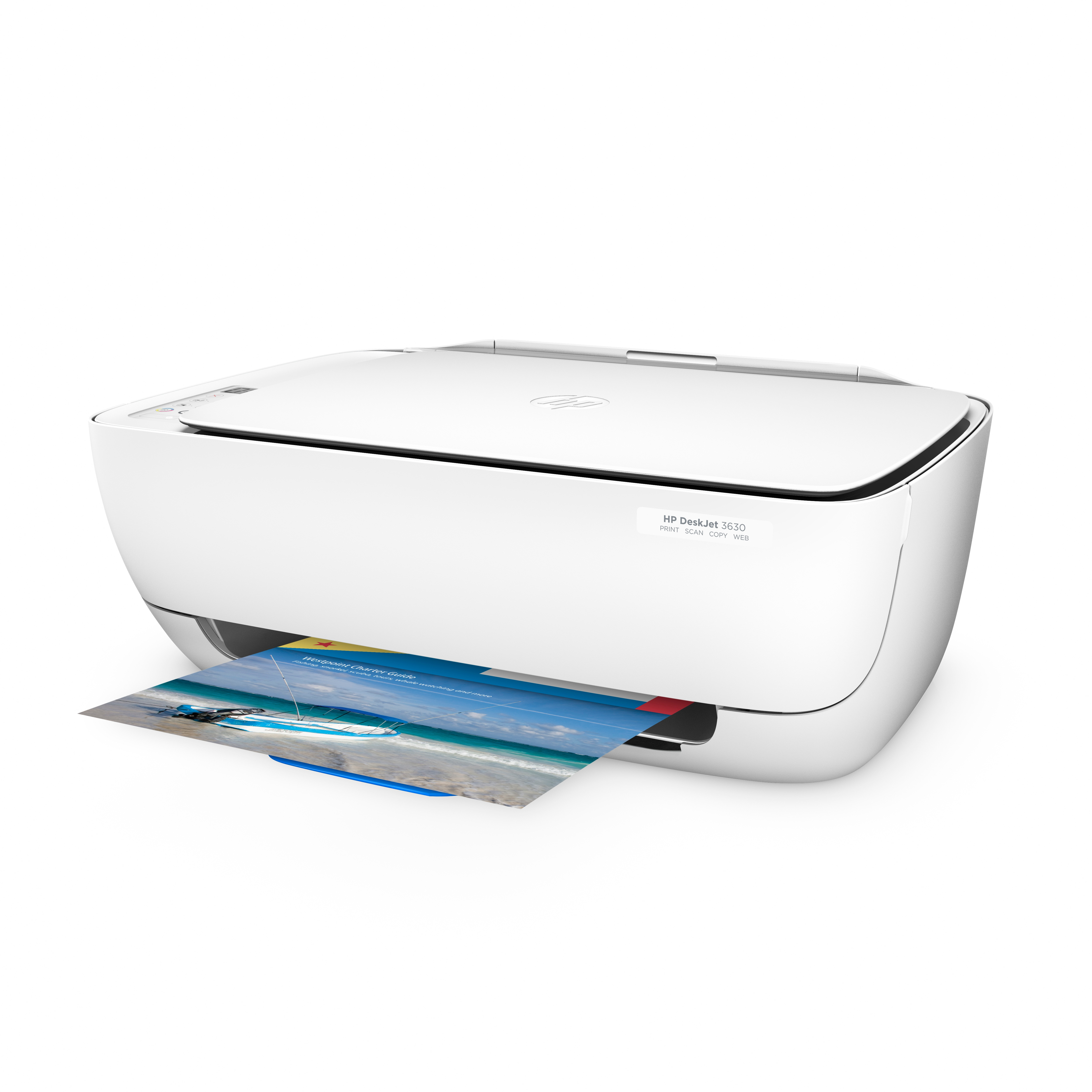 Impresora Multifunción - HP Deskjet 3630, WiFi, impresión móvil.