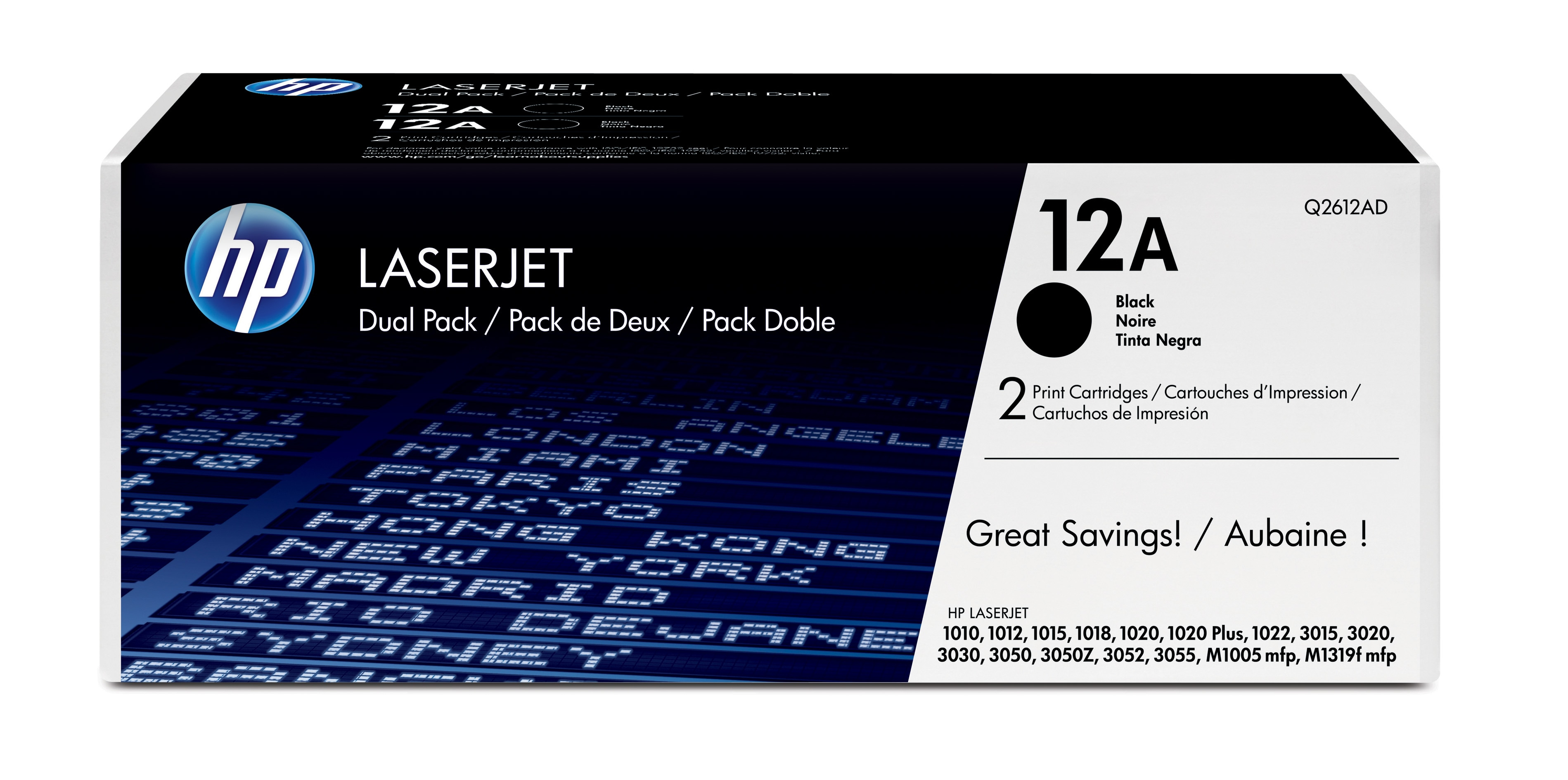 HP 12A - Paquete de 2