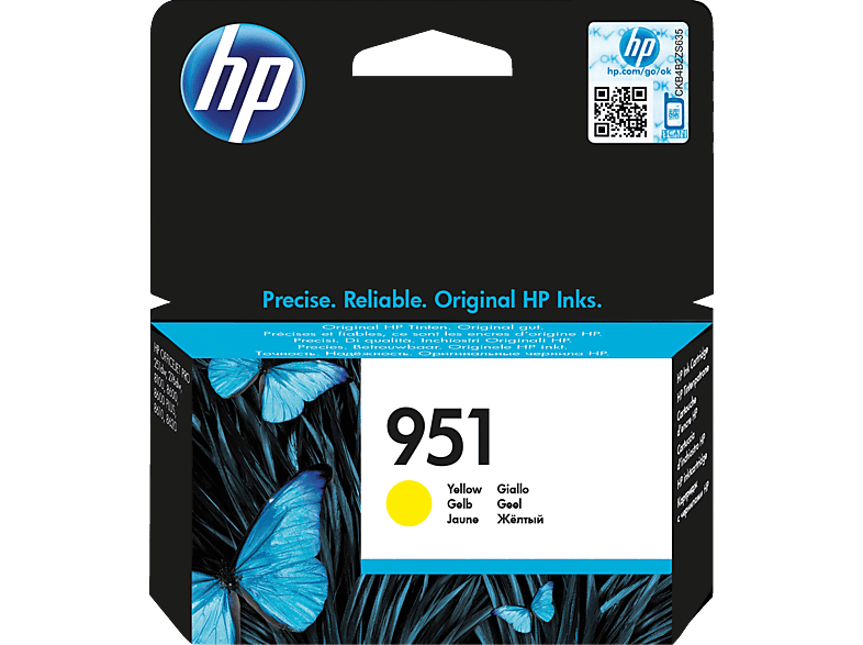 HP 951 Tintenpatrone Gelb (CN052AE)