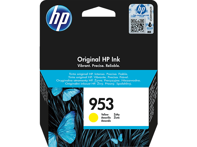 (F6U14AE) HP 953 Tintenpatrone Gelb