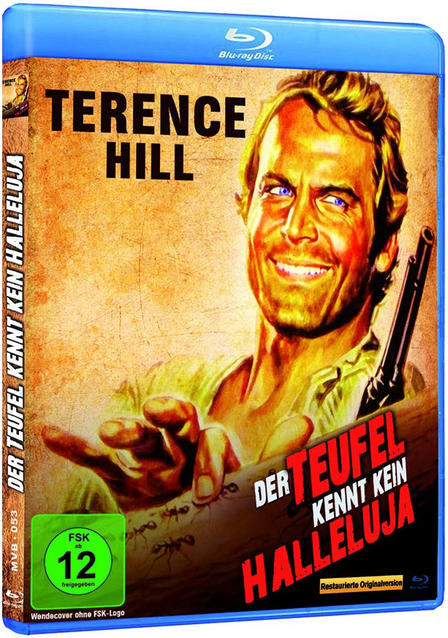 Blu-ray-Hülle des Films 'Der Teufel kennt kein Hallelujah'.