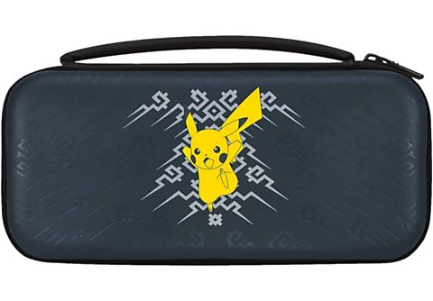 Funda - PDP Deluxe Travel Case, Pikachu, Para Nintendo Switch, Negro