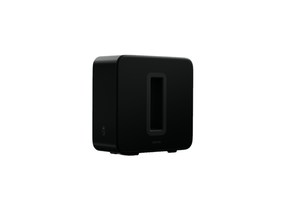 Sonos Gen3 Negro subwoofer generación altavoz inteligente y potente multiroom calibración trueplay control app compatible ios airplay 3 wifi bluetooth equipo