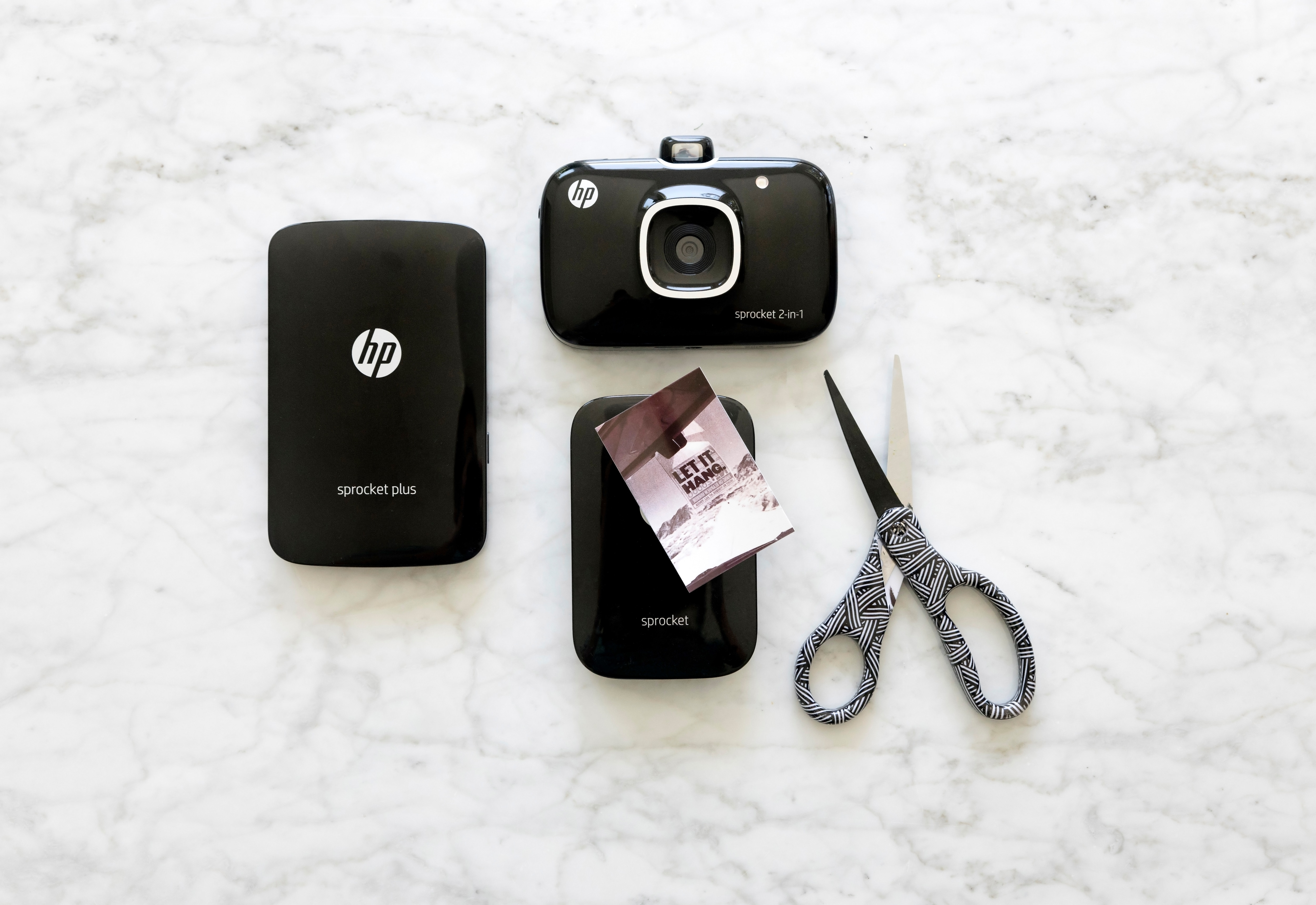 Impresora - HP Sprocket, con tecnología Bluetooth, Impresión sin tinta, Blanca
