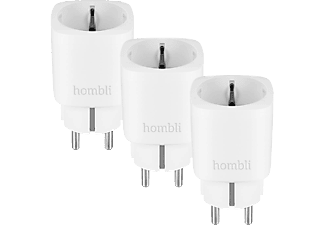 HOMBLI Smart Steckdose HBPP-0201, 3er Set, Weiß