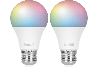 HOMBLI HBPP-0102 SMART GLÜHBIRNE CCT/RGB 1+1 GRATIS LED Glühbirne Mehrfarbig/RGB