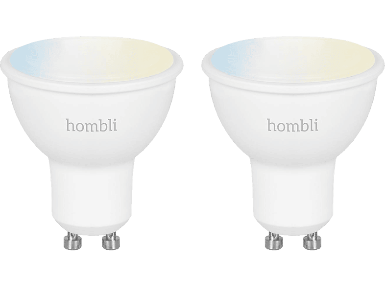 Hombli LED Leuchte/Spot HBPP-0104, 2er Set, Weiß