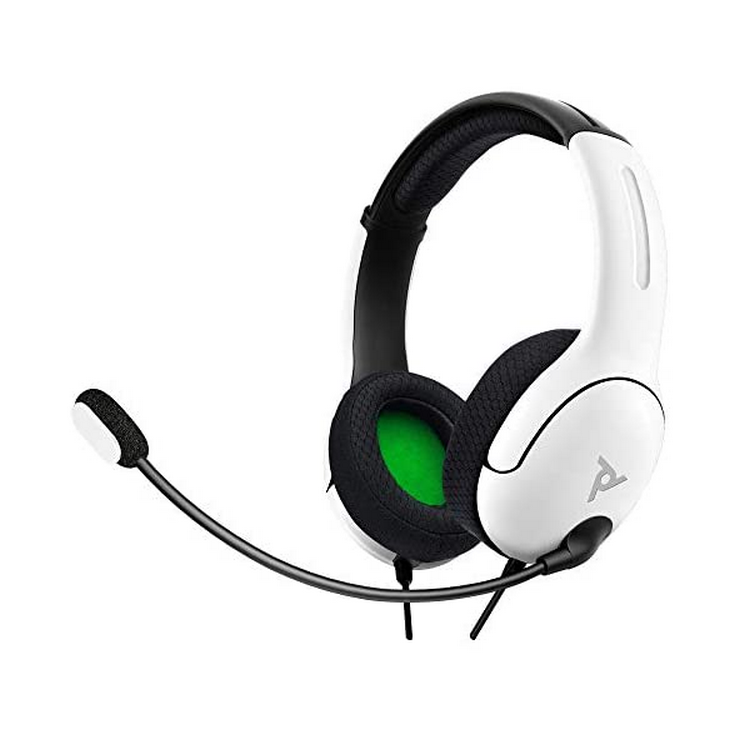 Auriculares Gaming Pdp lvl40 para xbox wired one y series blanco headset xbx licenciado ps5