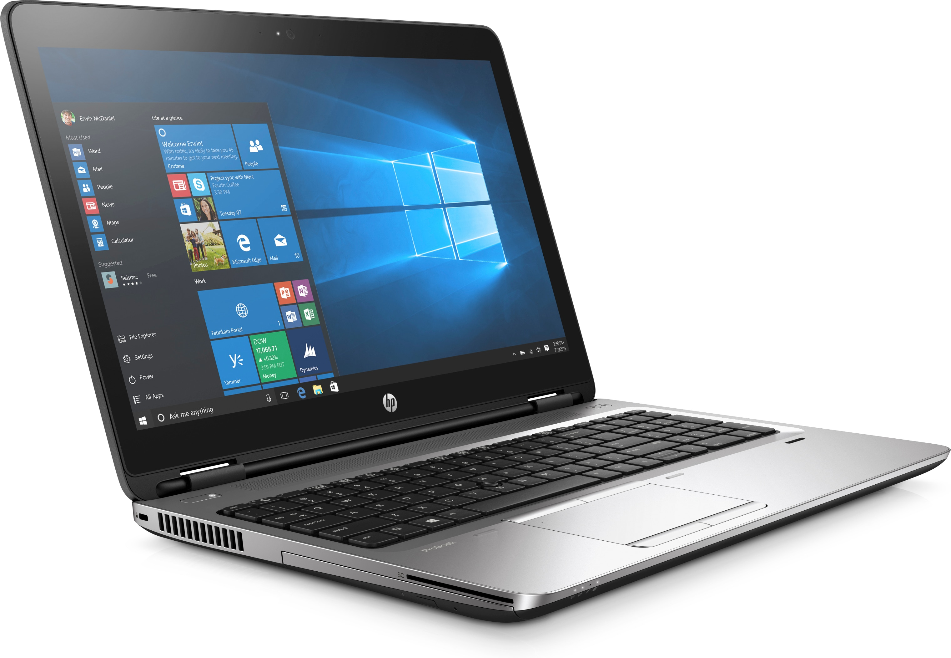 Portátil - HP ProBook 650 G3, 15.6", i5-7200U, 4GB de RAM, HDD de 500GB, Intel HD Graphics 620,