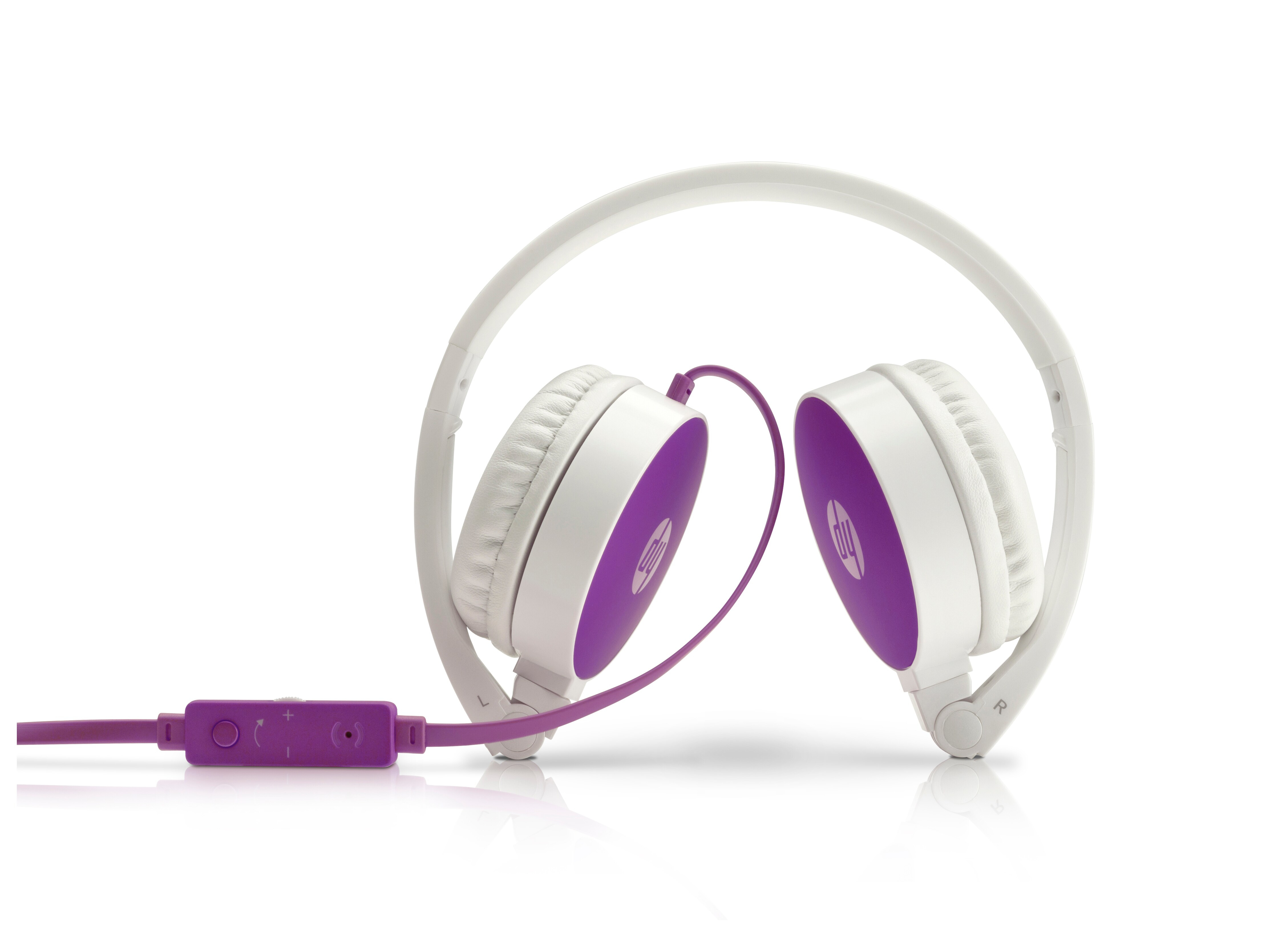 HP H2800 Purple Headset Binaurale Diadema Púrpura auricular con micrófono