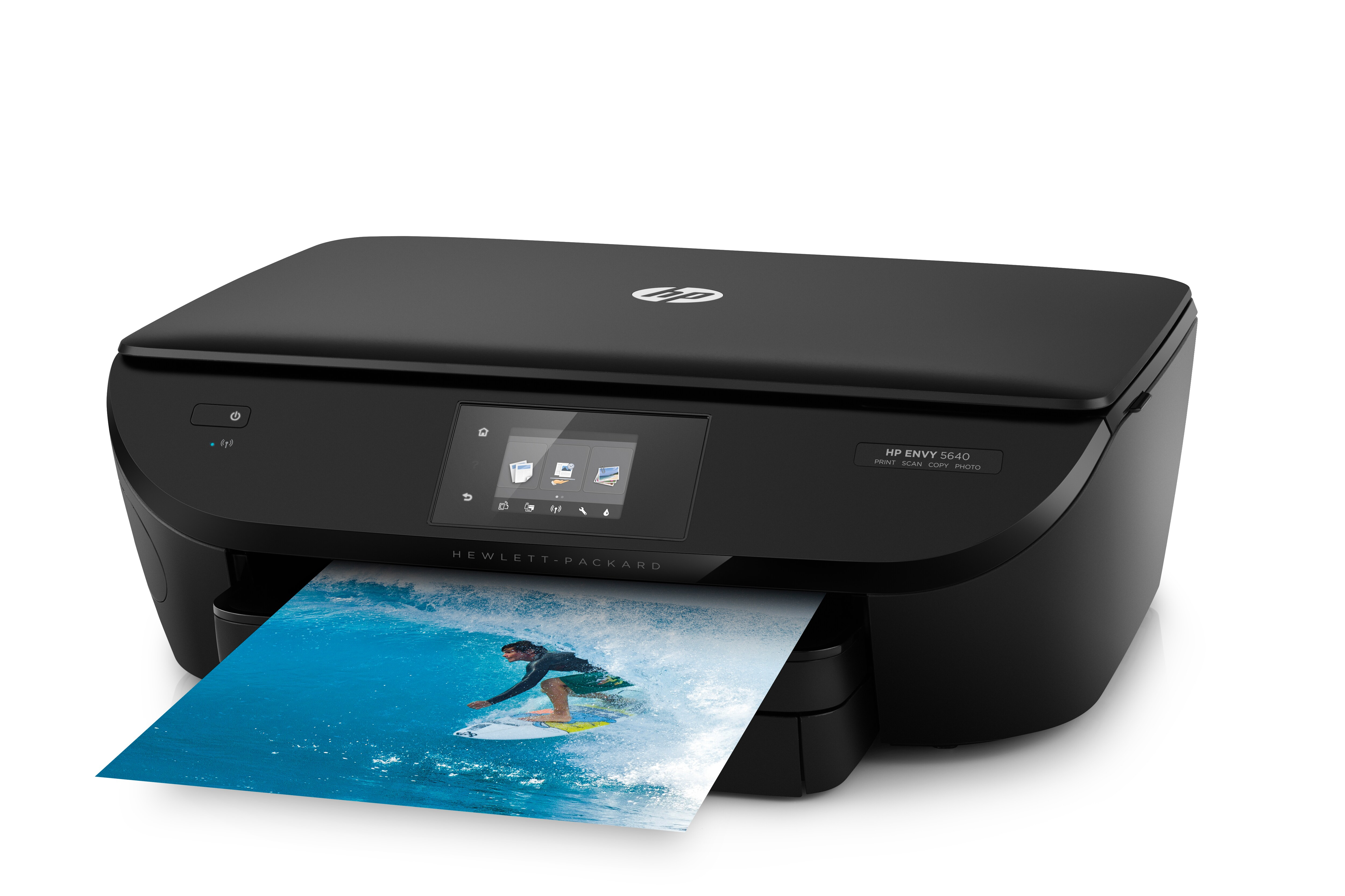 Impresora multifunción - HP Envy 5640, 12/8 ppm, 1200x1200 ppp, WiFi, Impresión móvil, Doble cara