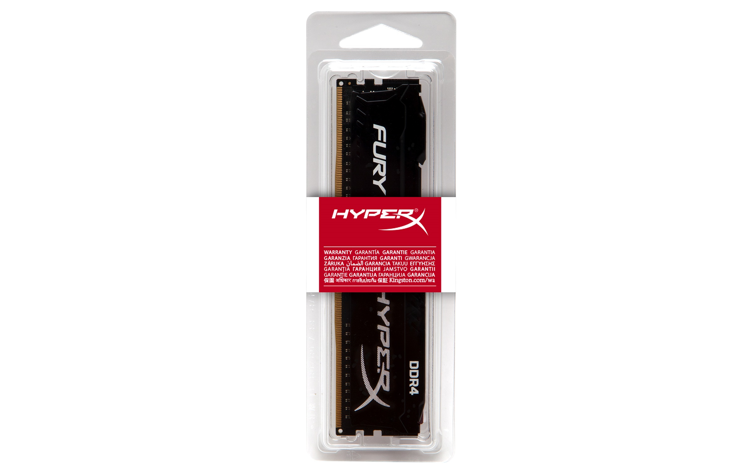 Memoria RAM - HyperX FURY Black, 16GB, DDR4, 2933MHz