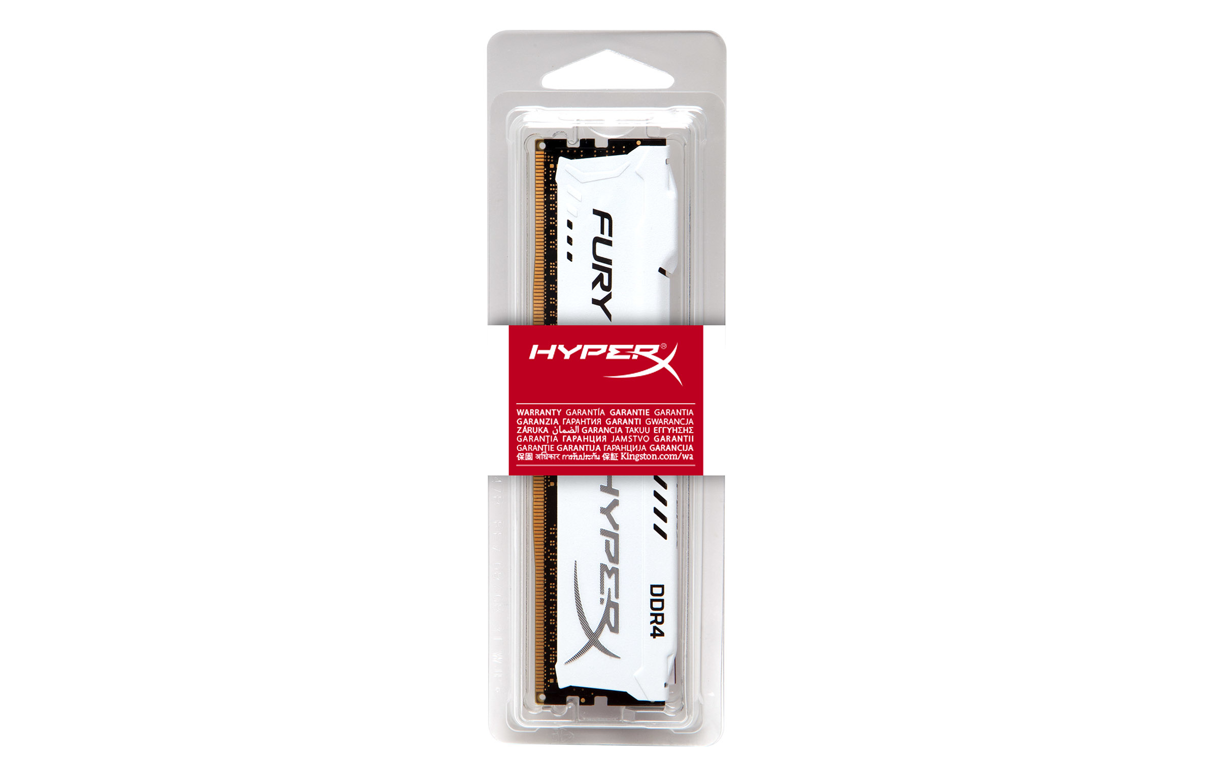 Memoria RAM - HyperX FURY White, 8GB, DDR4, 2933MHz