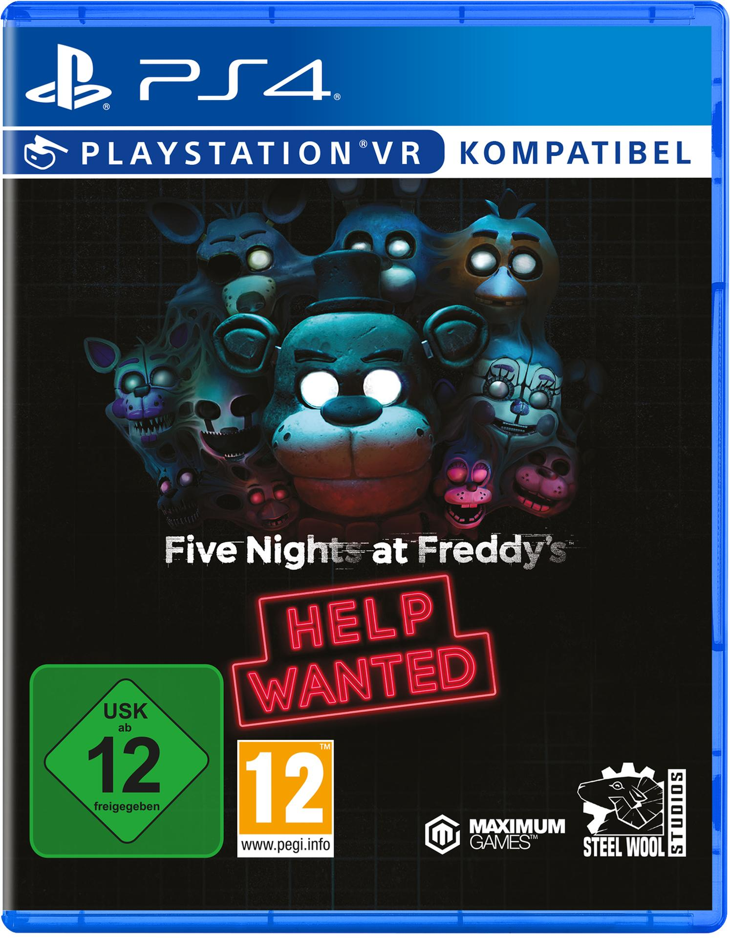 Wanted 4] [PlayStation - at Freddy\'s: Nights Help Five