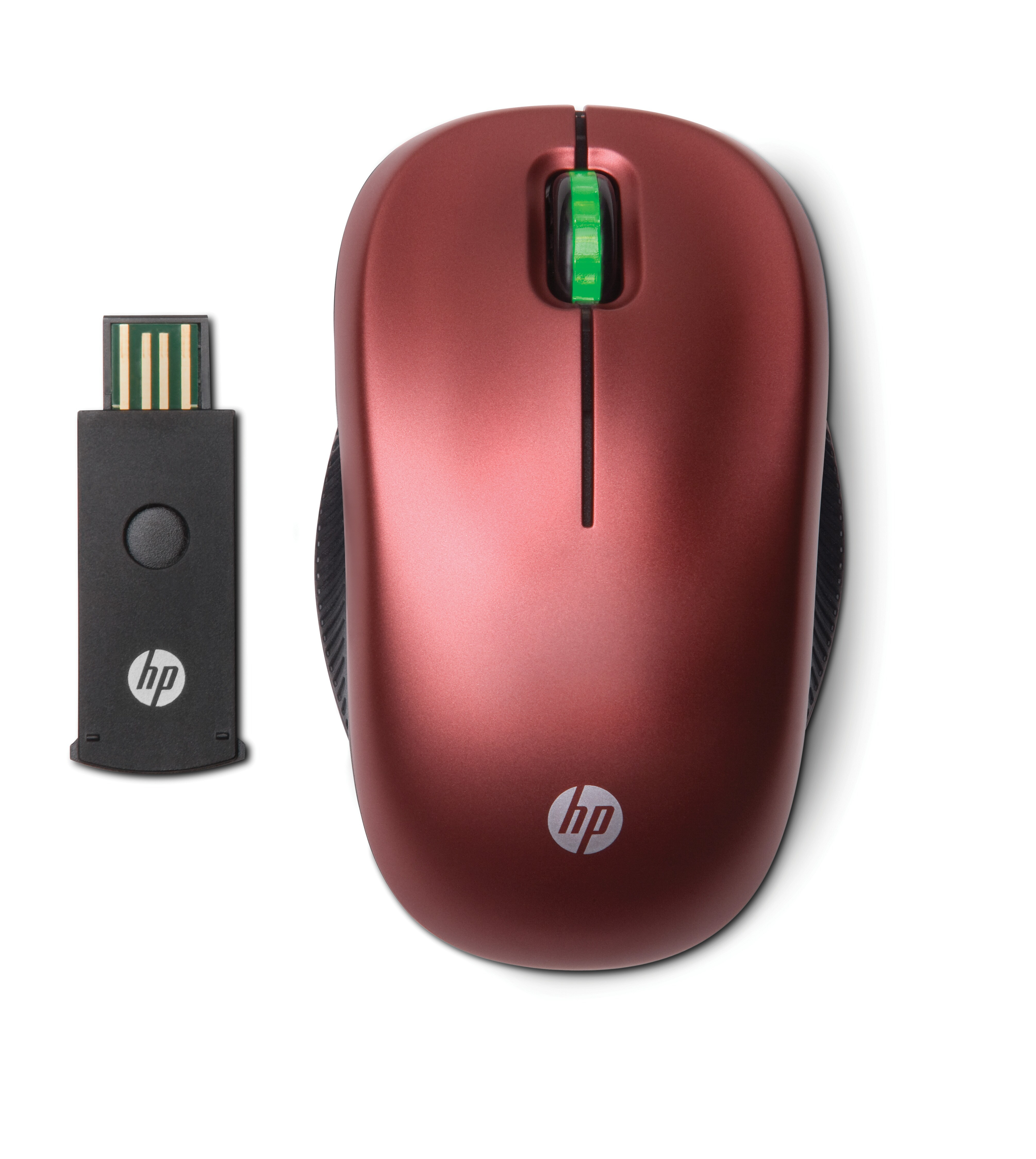 Raton Inalámbrico - HP, WE 788 AA-HP-OPTICAL-WIRELESS-MOUSE (JERRY RED)