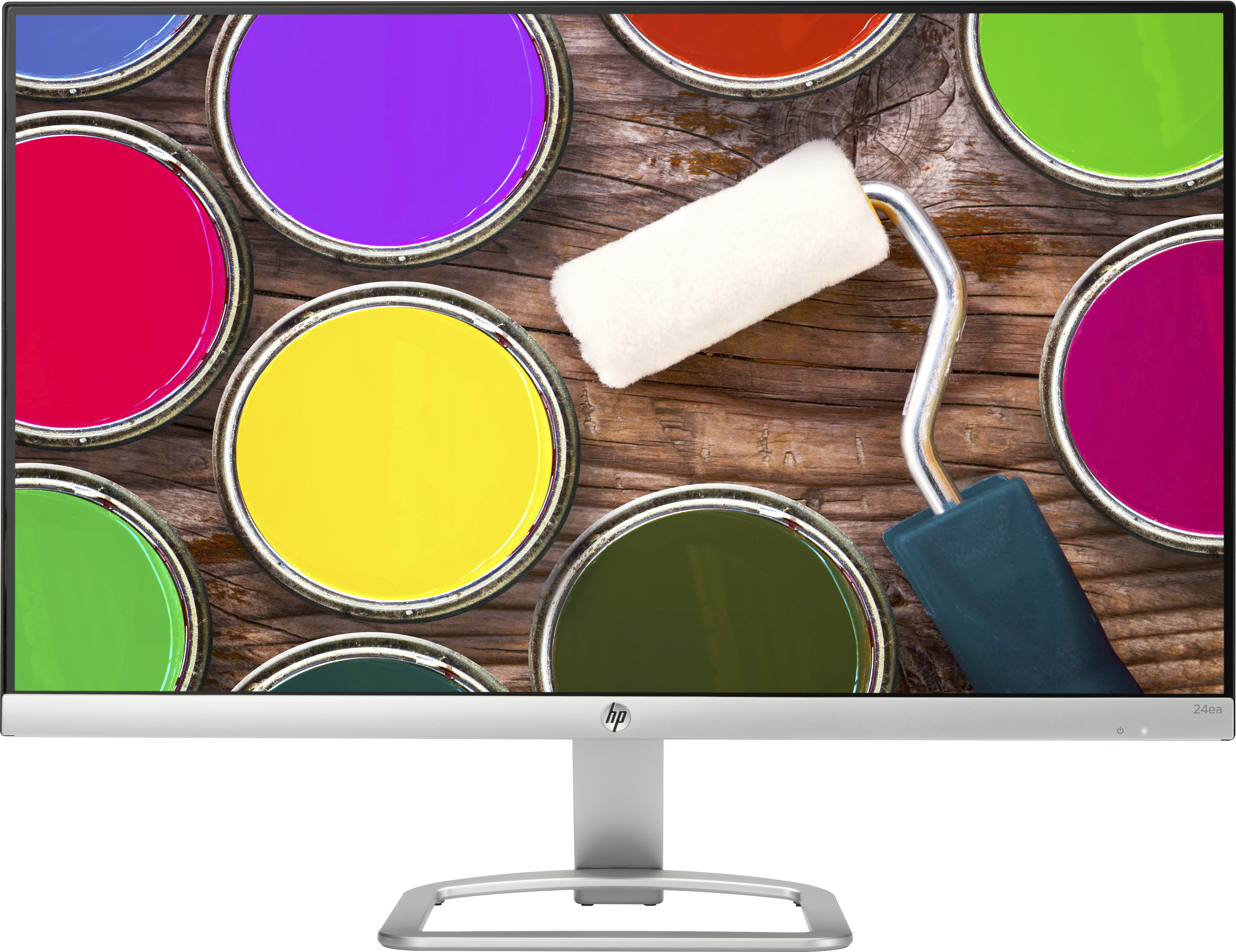 Monitor - HP 24ea, 23,8" Full HD, IPS, 1920x1080, LCD, HDMI, Plata