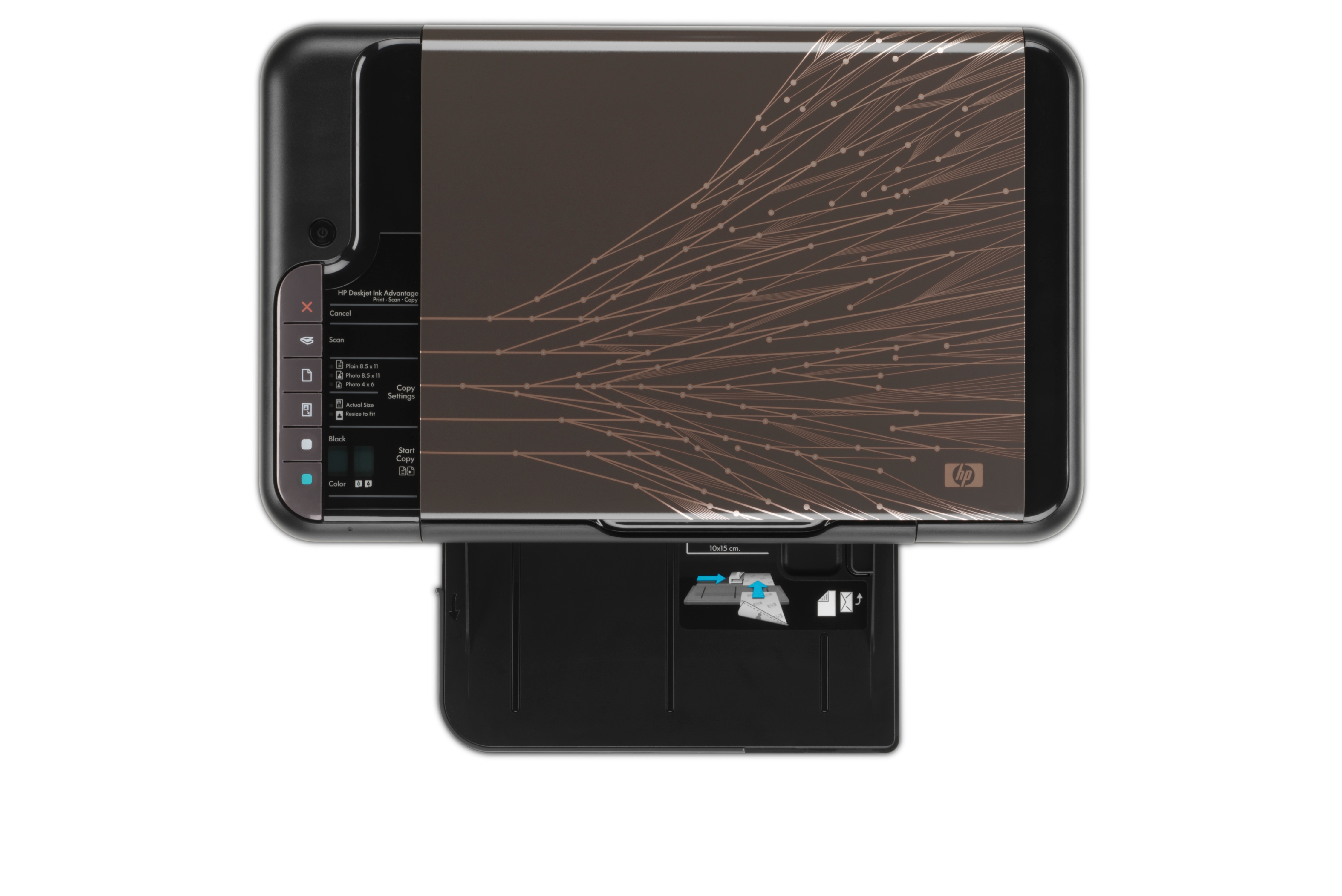 Impresora multifunción - HP DJ3520 con pantalla LCD, WiFi + cartucho 364