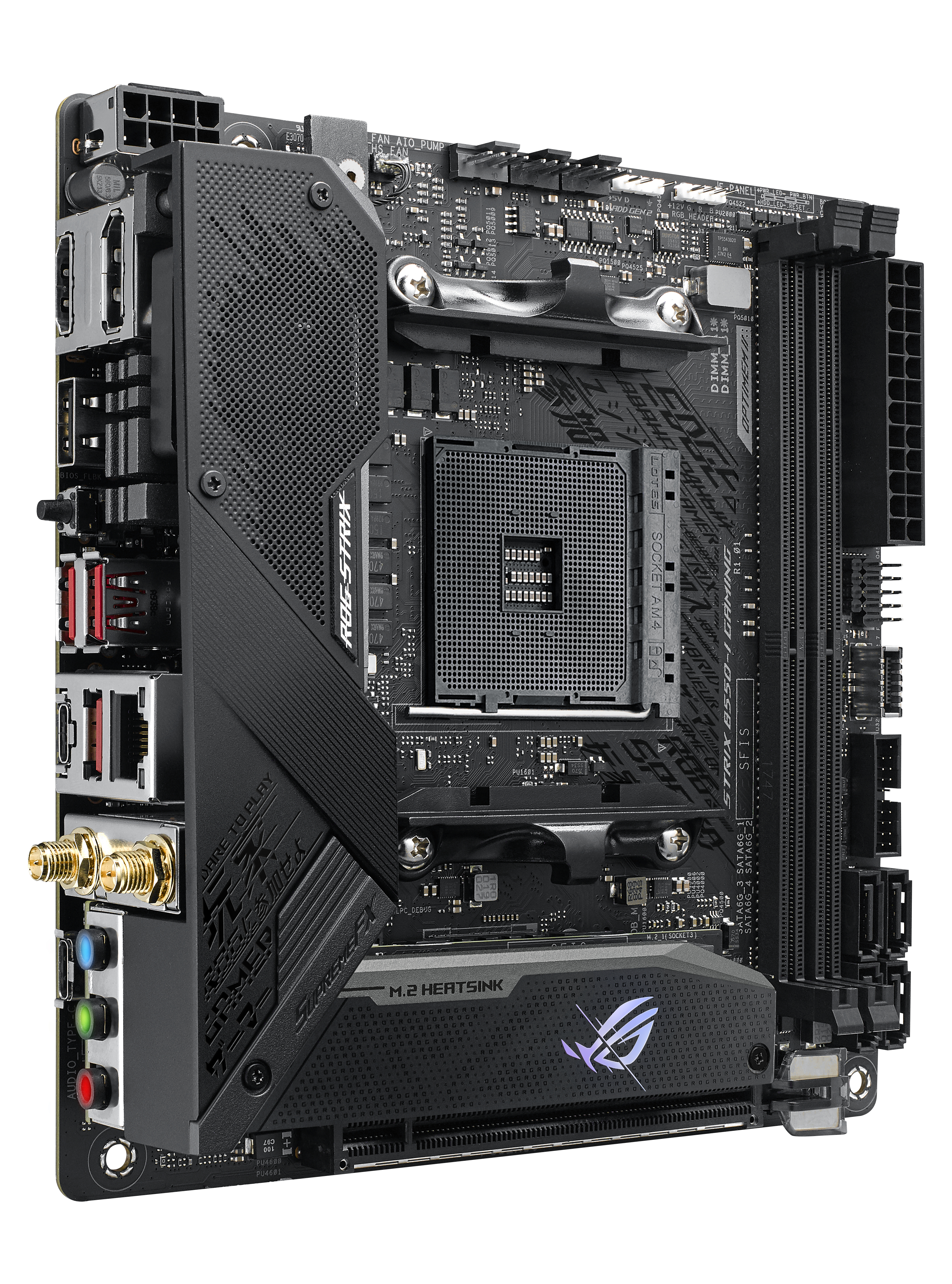 ASUS ROG STRIX B550-I GAMING (90MB14L0-M0EAY0) Mainboard Schwarz