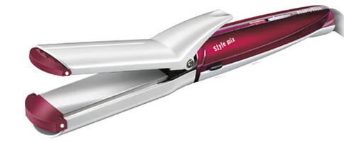 Rizador - Babyliss MS21E Placas intercambiables, Recubrimiento satinado, Temperatura