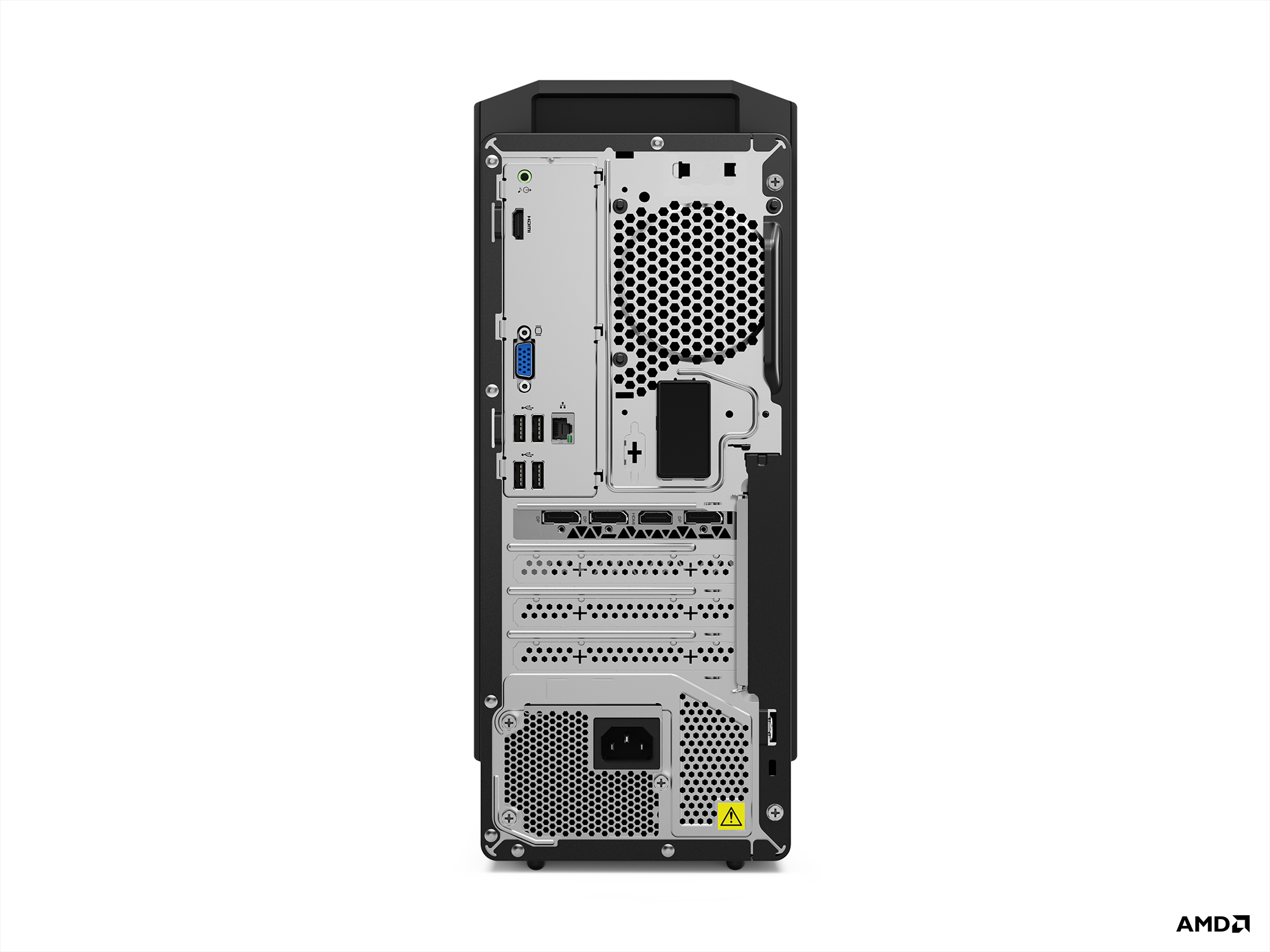 LENOVO 90Q1001LTX Ideacentre G5 Ryzen5 3600-16GB-512 GB SSD-GTX1650 4GB Masaüstü Bilgisayar Siyah 