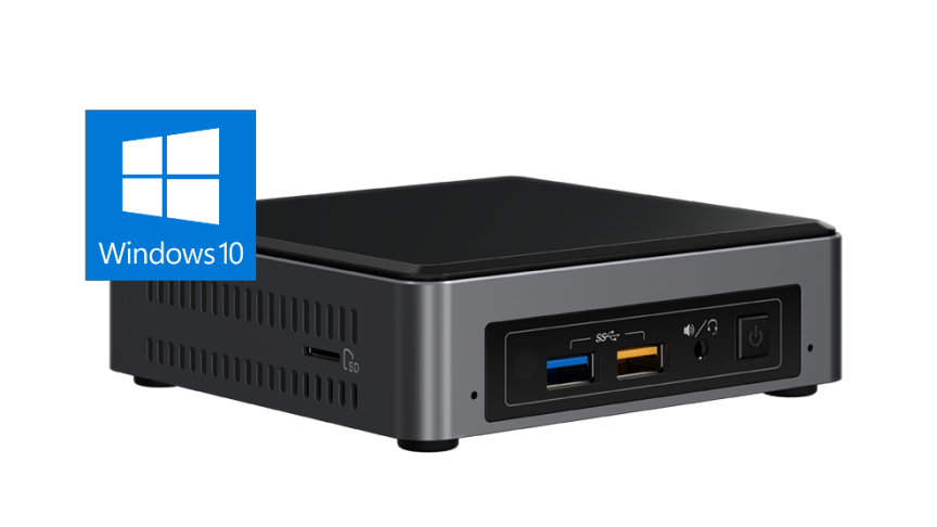 Mini PC - Intel NUC7i7BNKQ, Intel® Core i7-7567U, 16 GB RAM, 512 GB SSD, Windows 10