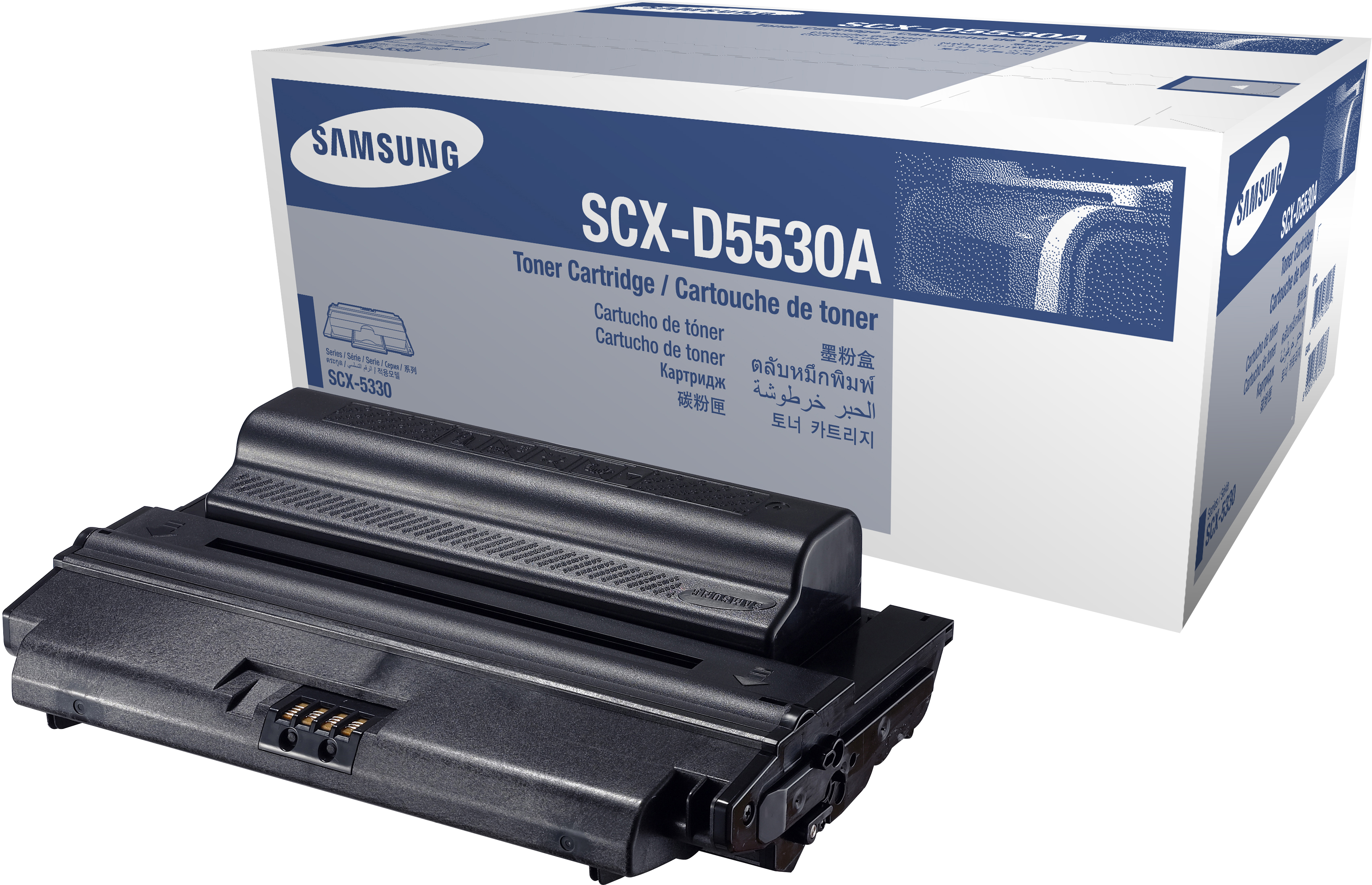 Tóner - Samsung CX-D5530A, Negro