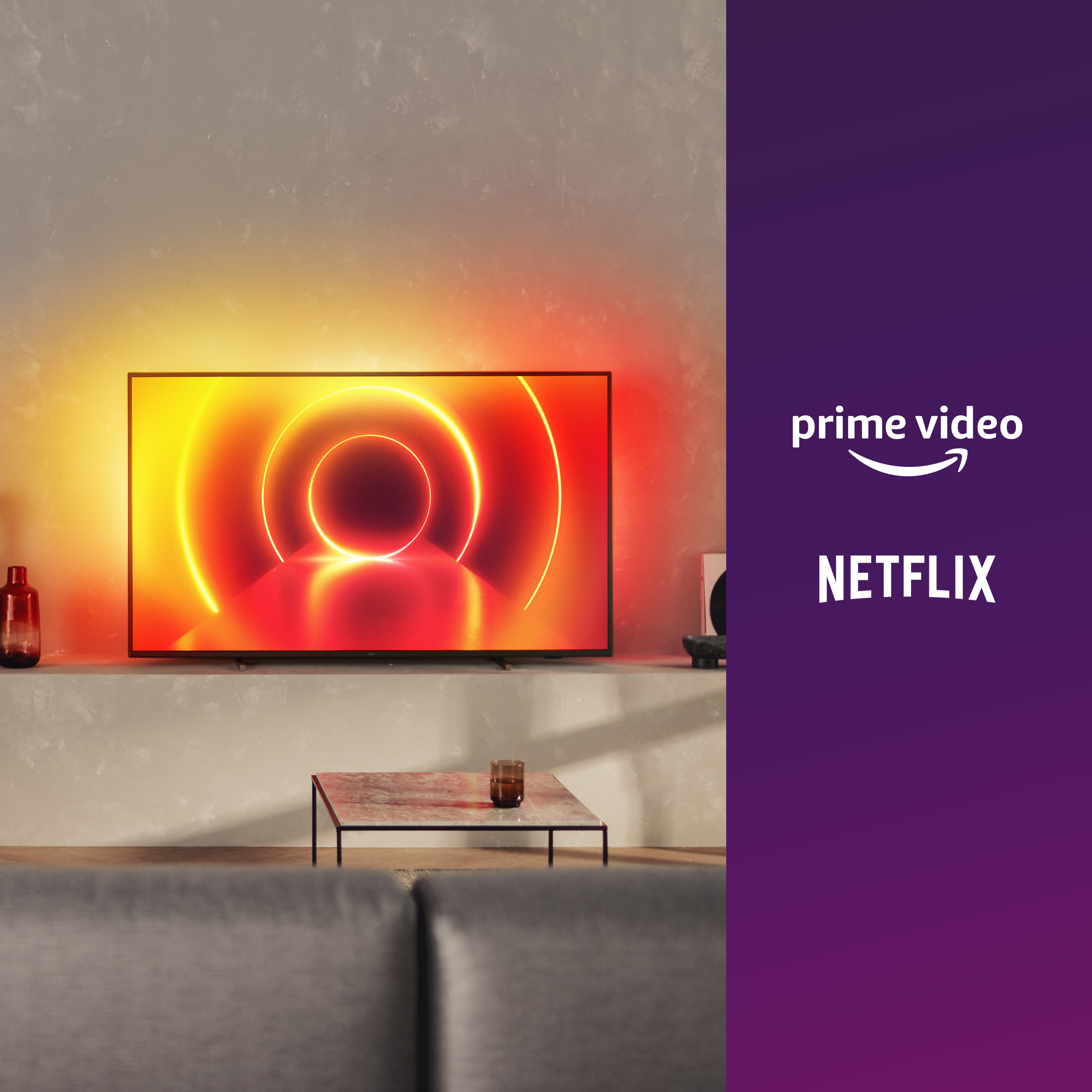 PHILIPS 50PUS7805 50'' 126 Ekran Uydu Alıcılı Smart Ambilight 4K Ultra HD LED TV