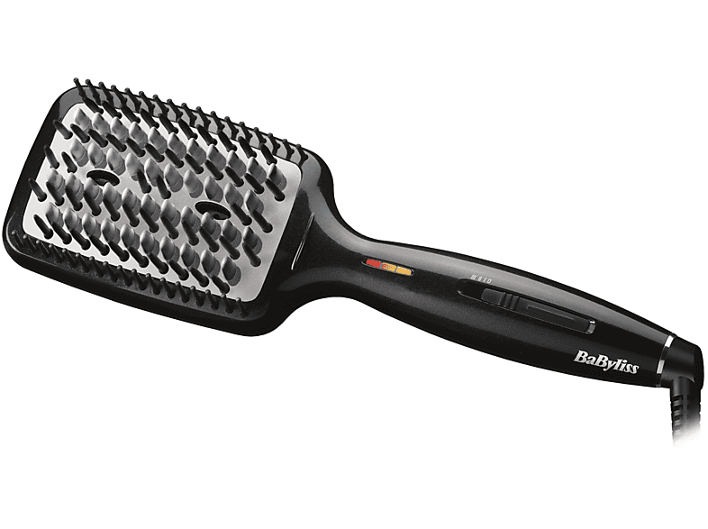 BABYLISS HSB101E Smoothing Brush Isıtmalı Saç Düzleştirici Saç Fırçası Siyah_2