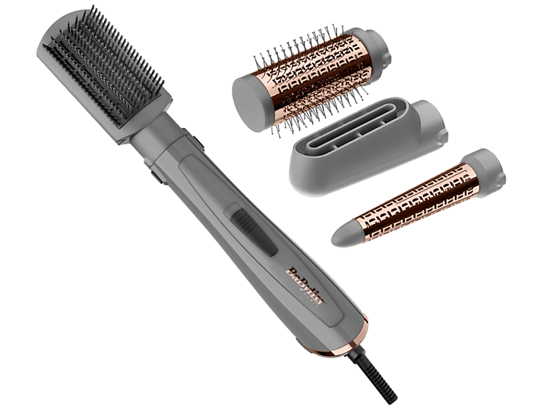 BABYLISS AS136E Air Styler 1000 Hava Üflemeli 4 Aksesuarlı Saç Şekillendirici Seti Gri_21