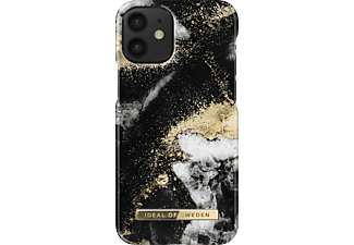 IDEAL OF SWEDEN iPhone 12 mini Fashion Case Black Galaxy Marble
