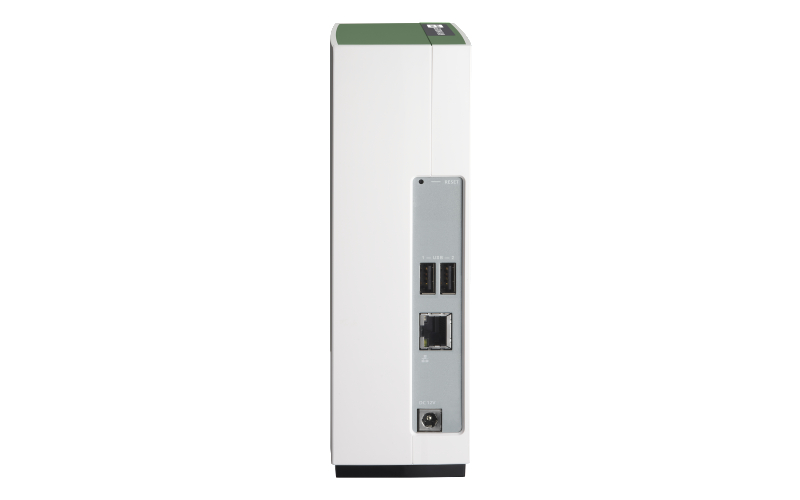 QNAP TS-128A TURBO NAS  Netzwerk Festplatte 3,5 Zoll Anzahl Festplattenschächte: 1 Weiß}