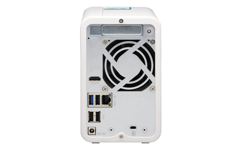 QNAP TS-251D-4G TURBO NAS NAS 3,5 Zoll Anzahl Festplattenschächte: 2 Weiß}