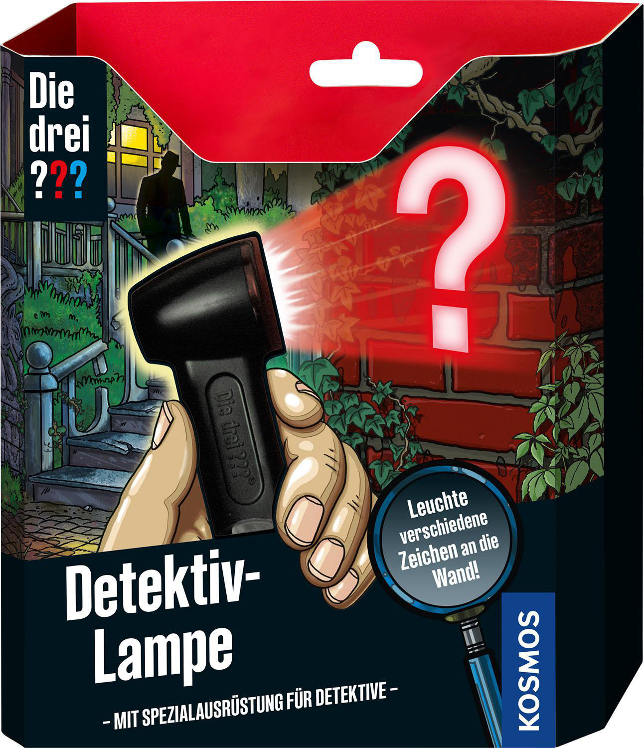 KOSMOS Die drei ??? Detektiv-Lampe Experimentierkasten, Mehrfarbig