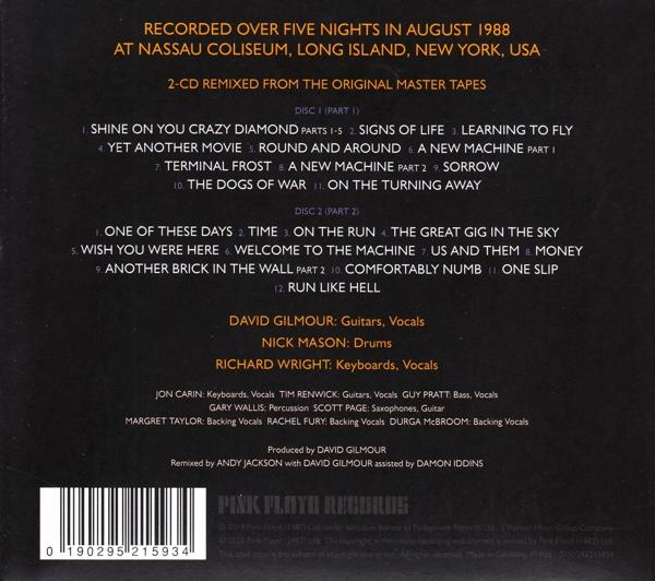 Pink Floyd - Delicate Sound Of Thunder (CD)