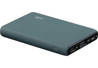 ISY IPP 5000-HD-BK - Powerbank (Nero/Grigio)