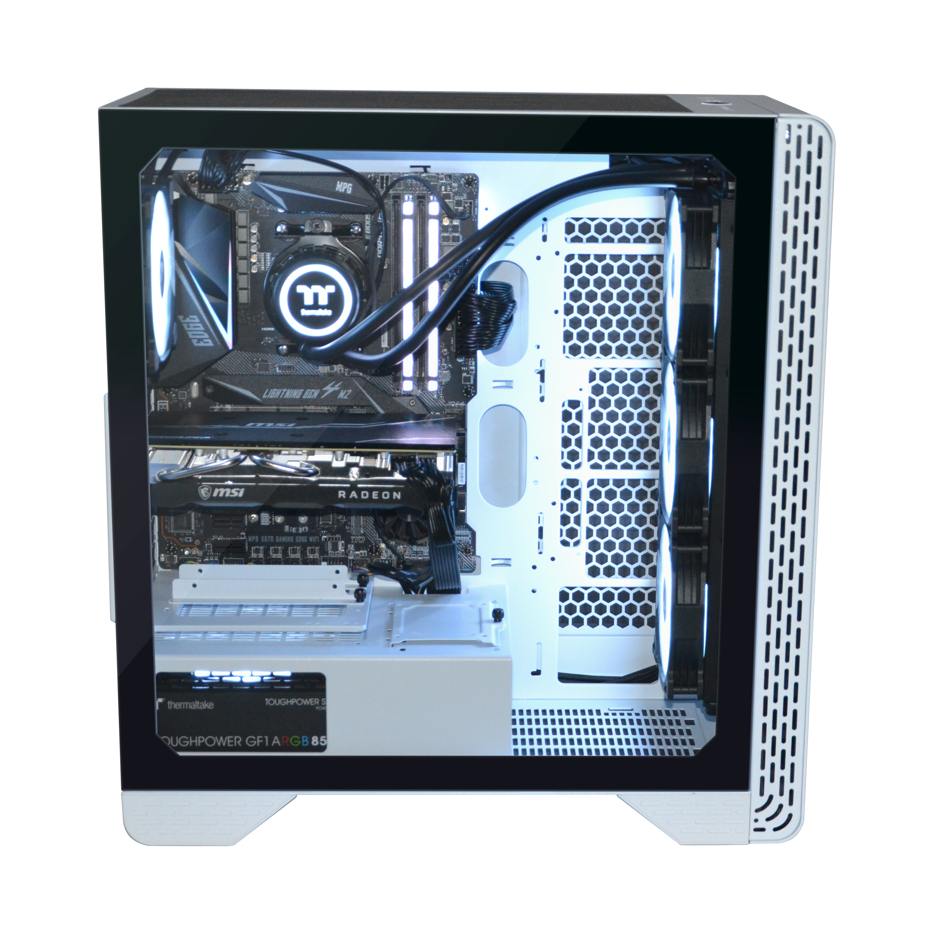 PROWORX Gaming PC PRO.G+ 8459 i7-10700K 16G 1TNVMe RTX3060ti W10H Gaming PC, Intel® Core™ i7-10700K Prozessor
(16 MB Cache, bis zu 5.10 GHz), 16 GB RAM, Weiß