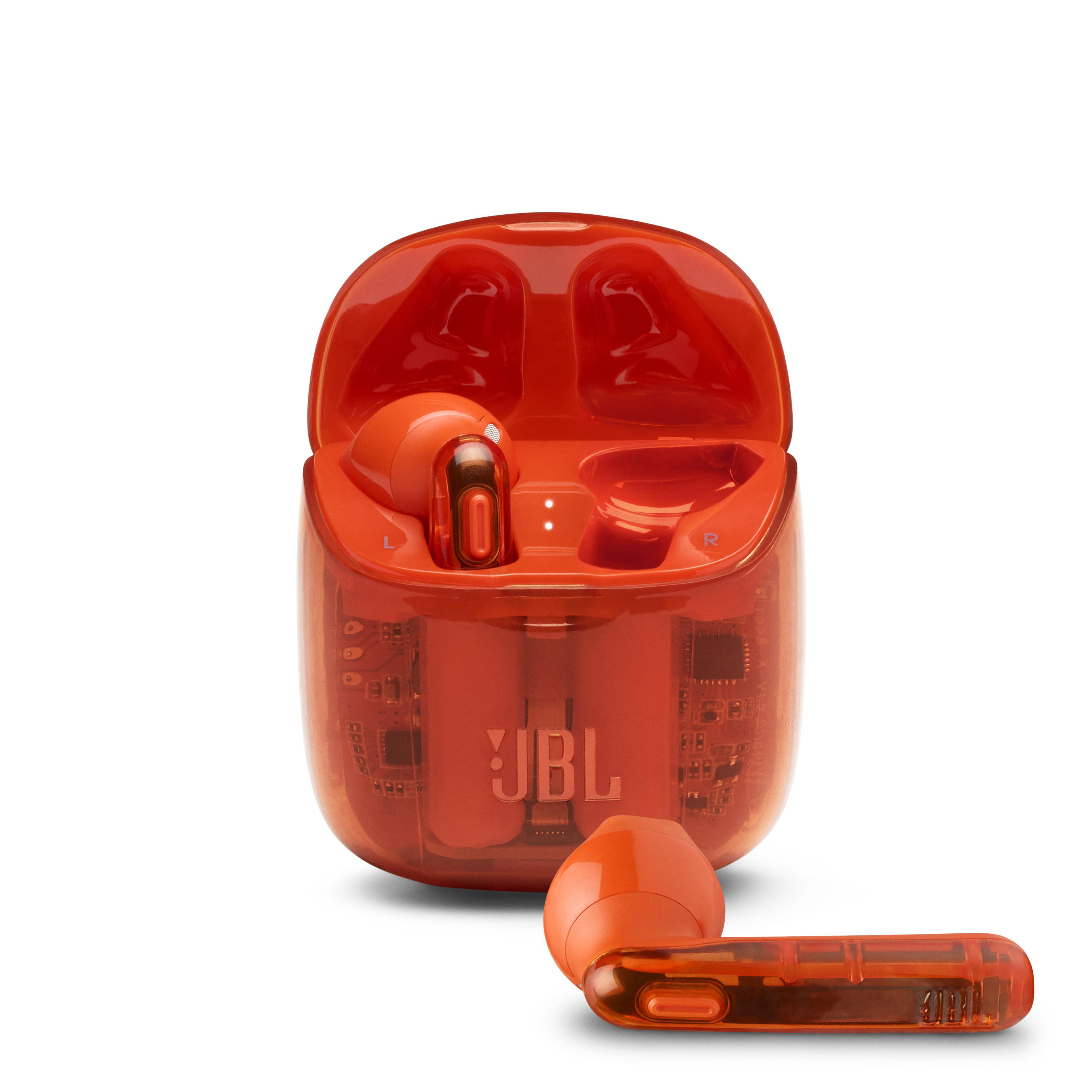 JBL Tune 225 TWS GHOST, In-ear Kopfhörer Bluetooth Orange