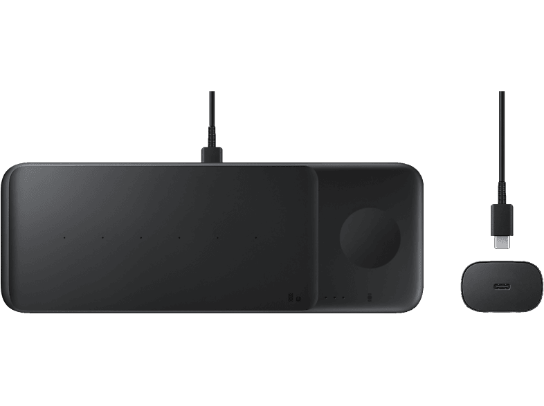 Samsung 194376 Wireless Charger Trio "EP-P6300", Schwarz; Drahtloses Ladegerät — Foto 3 von 5