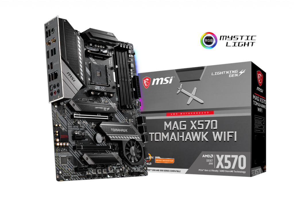 MSI MAG X570 Tomahawk Wifi AM4 DDR4 4600 mhz Anakart