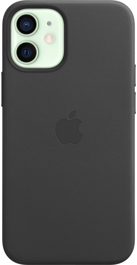 APPLE Coque en cuir avec MagSafe - Coque (Convient pour le modèle: Apple iPhone 12 mini)