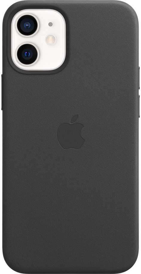 APPLE Coque en cuir avec MagSafe - Coque (Convient pour le modèle: Apple iPhone 12 mini)
