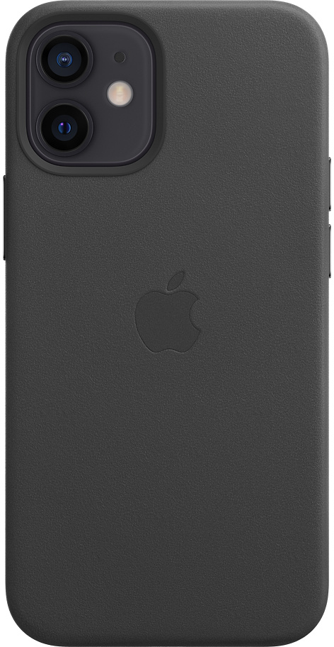 APPLE Coque en cuir avec MagSafe - Coque (Convient pour le modèle: Apple iPhone 12 mini)