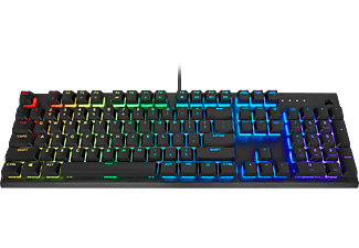 CORSAIR Gaming Tastatur K60 RGB PRO, CHERRY VIOLA, USB, DE (CH-910D019-DE)